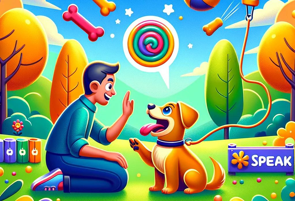 Як навчити собаку команди голос?