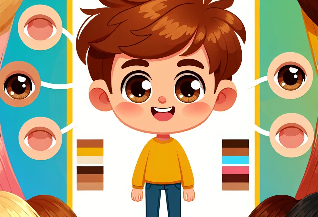 Який колір волосся підходить для карих очей?