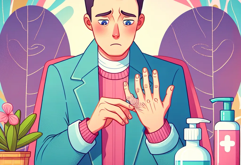 Чому тріскає шкіра на пальцях рук?