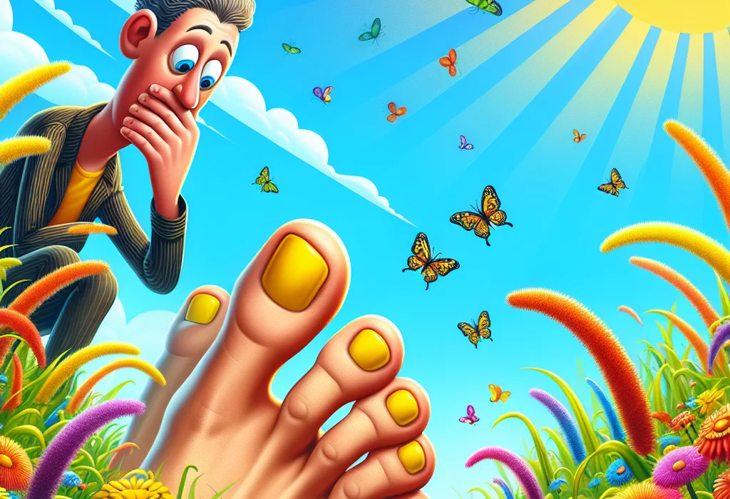 Чому жовтіють нігті на ногах?