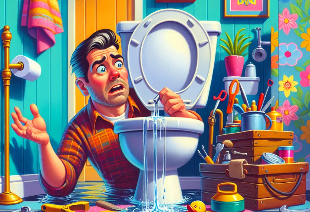 Що робити коли тече унітаз?