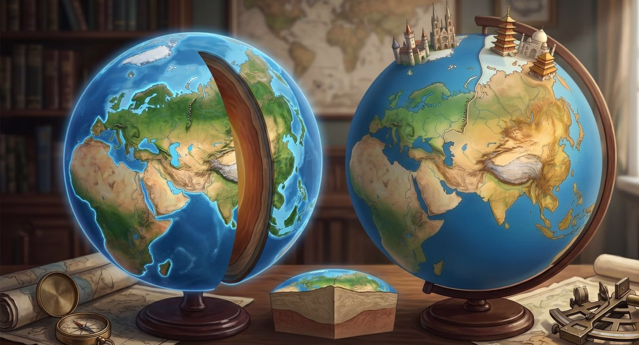 Чим континент відрізняється від материка